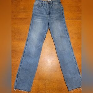 Frame Denim Light Blue Straight Leg Jeans | 23